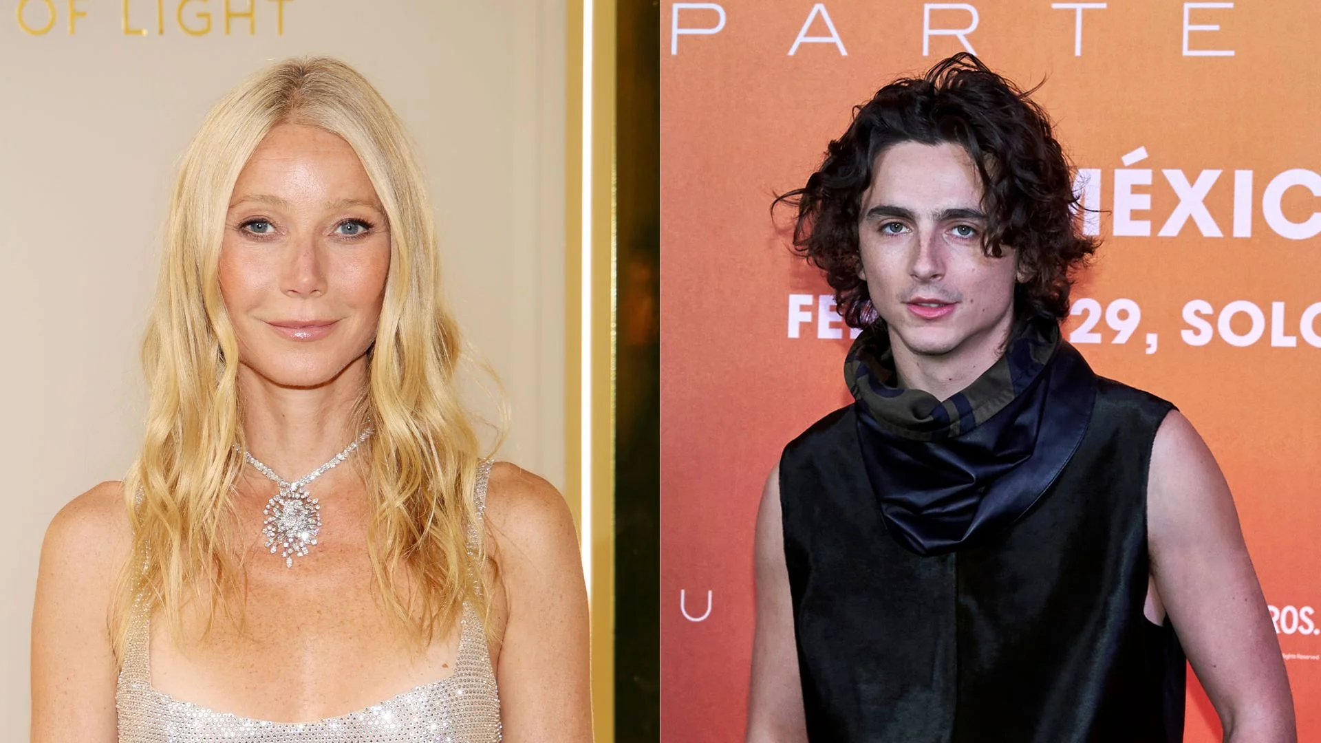 Gwyneth Paltrow y Timothée Chalamet