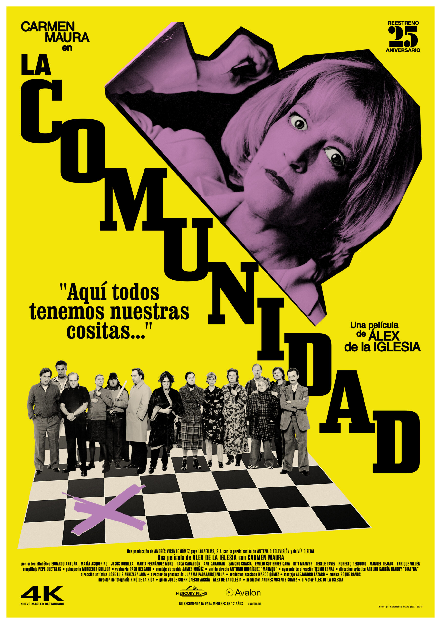 Este 2025 se cumplen 25 años del estreno de La Comunidad (2000), una de las películas más icónicas del cine español moderno y una obra clave en la filmografía de Álex de la Iglesia.
