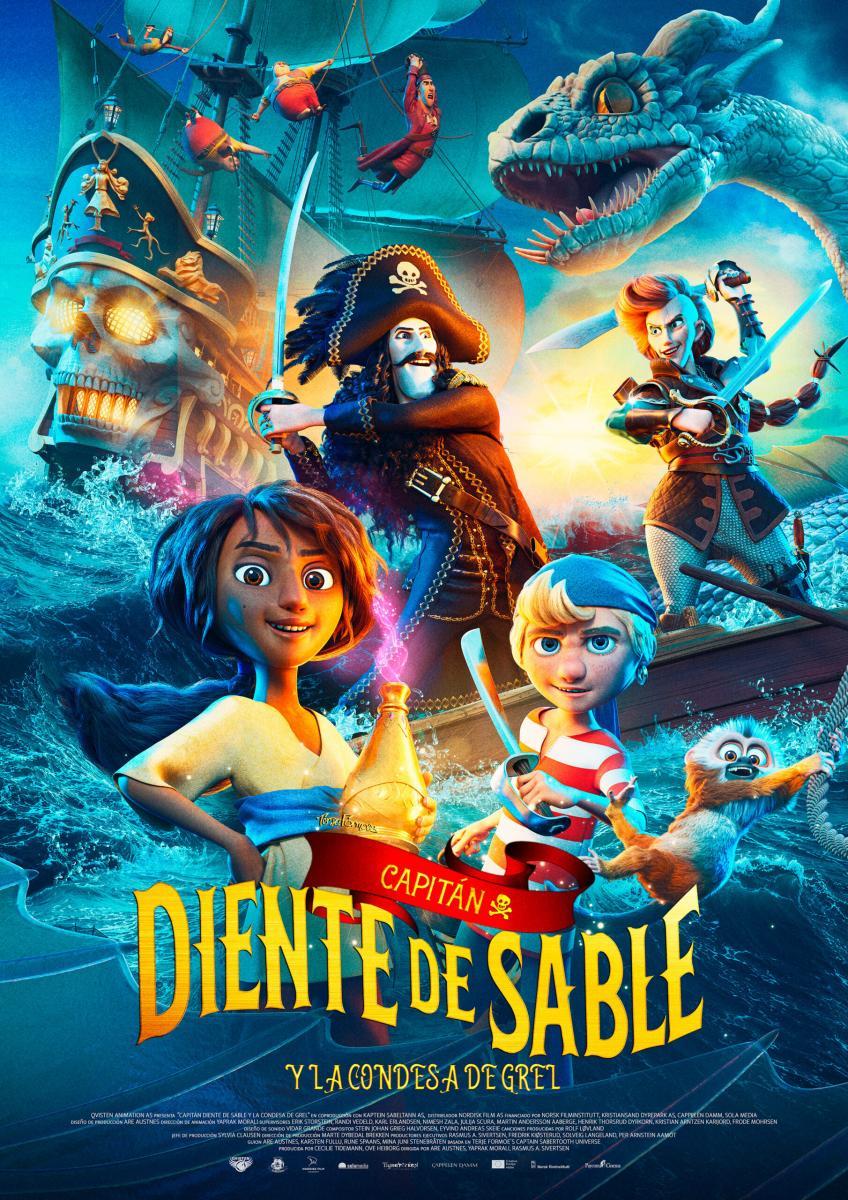 Capitán Diente de Sable y la condesa de Grel Capitán Diente de Sable y la condesa de Grel